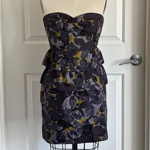 J. Crew Silk Tiered Dress